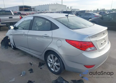 2012 Hyundai Accent Gls из США, поврежденный, VIN KMHCU4AE9CU086355